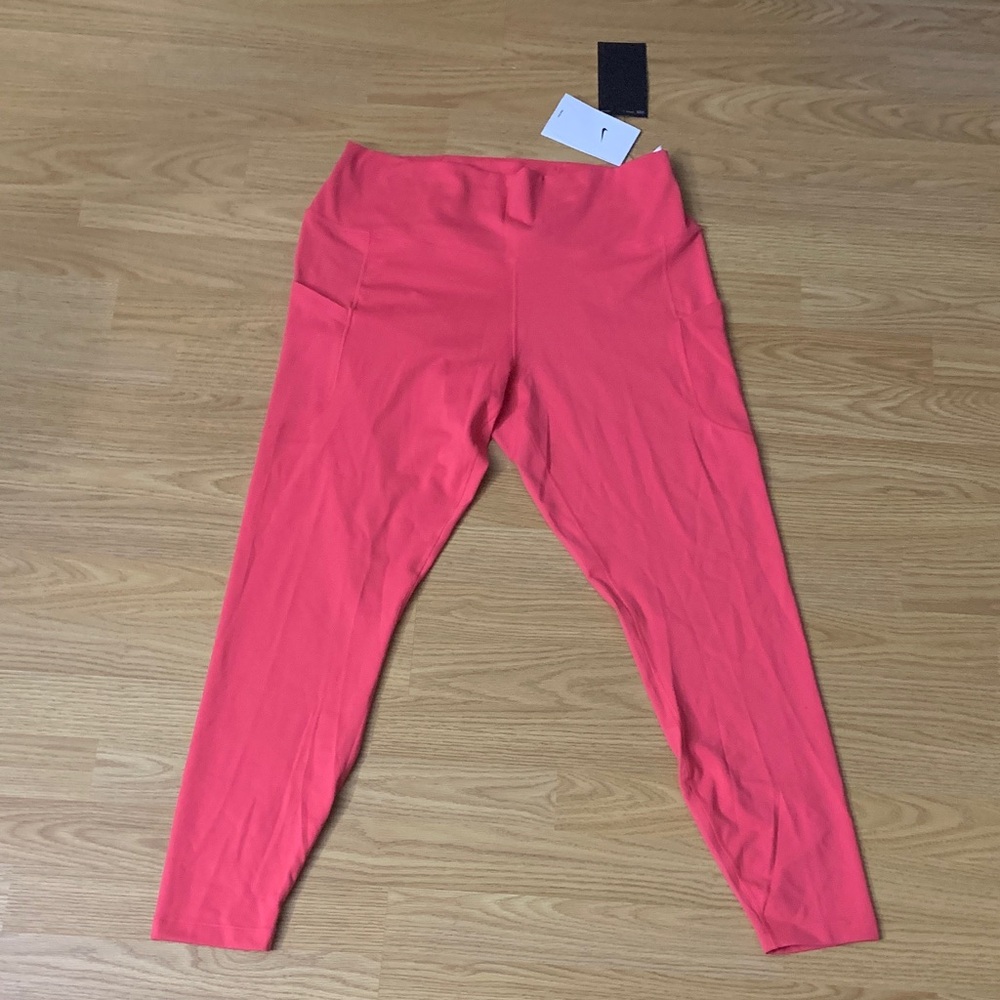 Nike One High-Waisted 7/8 Leggings Vibrant Pink Multiple Sizes Women’s